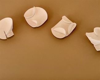 Handcrafted Wall Art Reconstructed Bowls By Monica Rudquist 