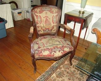  French chair from the Annesdale mansion