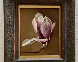 WINDROW
Oil on Board
8.5” x 7”
Stillife - ‘Magnolia Salangiana’
Comes with Paperwork