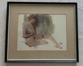 NISSAM
Water Color
8.75” x 11.75”
Signed
Untitled’ - Semi Nude Lady
No Paperwork
2 More Pieces by this Artist