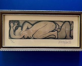 Signed Etching 72/120 - Jeremy Gentilli
‘EROTICA SCENE’
Korby Gallery