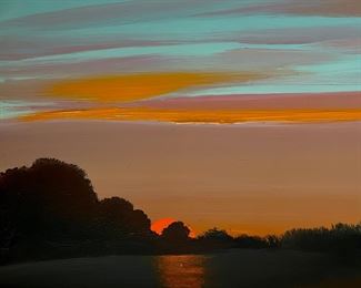 WINDROW
Oil on Board - ‘SUNSET’
Signed - 27.5” x 21.5”