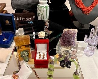 Amethyst Geode LALIQUE Perfume Choker