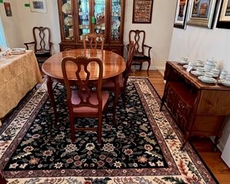 Dining Room Table 6 Chairs China Teacart/Server