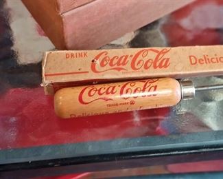 Vintage Coca Cola Ice pick great graphics still in it original box