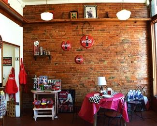 The other side of the dining area