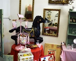 It's a black wonder horse...