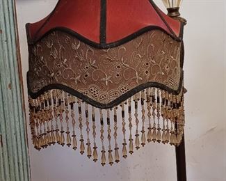 What a gorgeous antique floor lamp