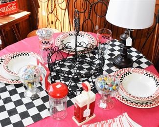 Decorated with 1990's coke items