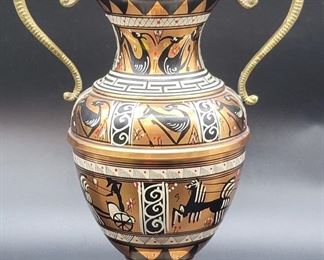 Vintage Brass / Copper Urn from Greece, Mid 1960's