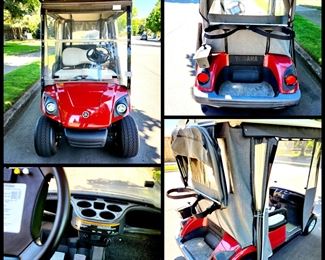 2009 YAMAHA Golf Cart with newer batteries $3,495 or bid #1