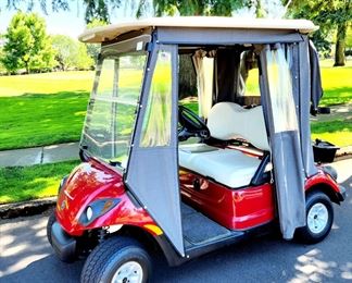 2009 YAMAHA Golf Cart, new batteries in 2019, $3,495 or bid #1