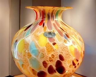 Italian Art Glass Vase