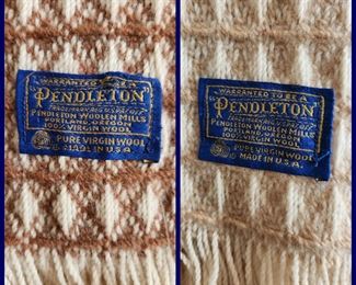 2 Pendleton Wool Blankets