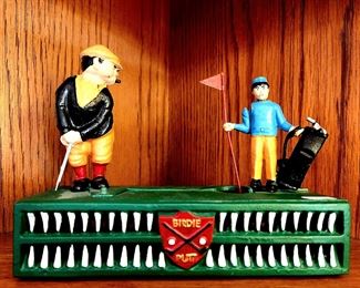 Reproduction Cast Iron Coin Bank