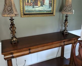 60" L x 20" W Table