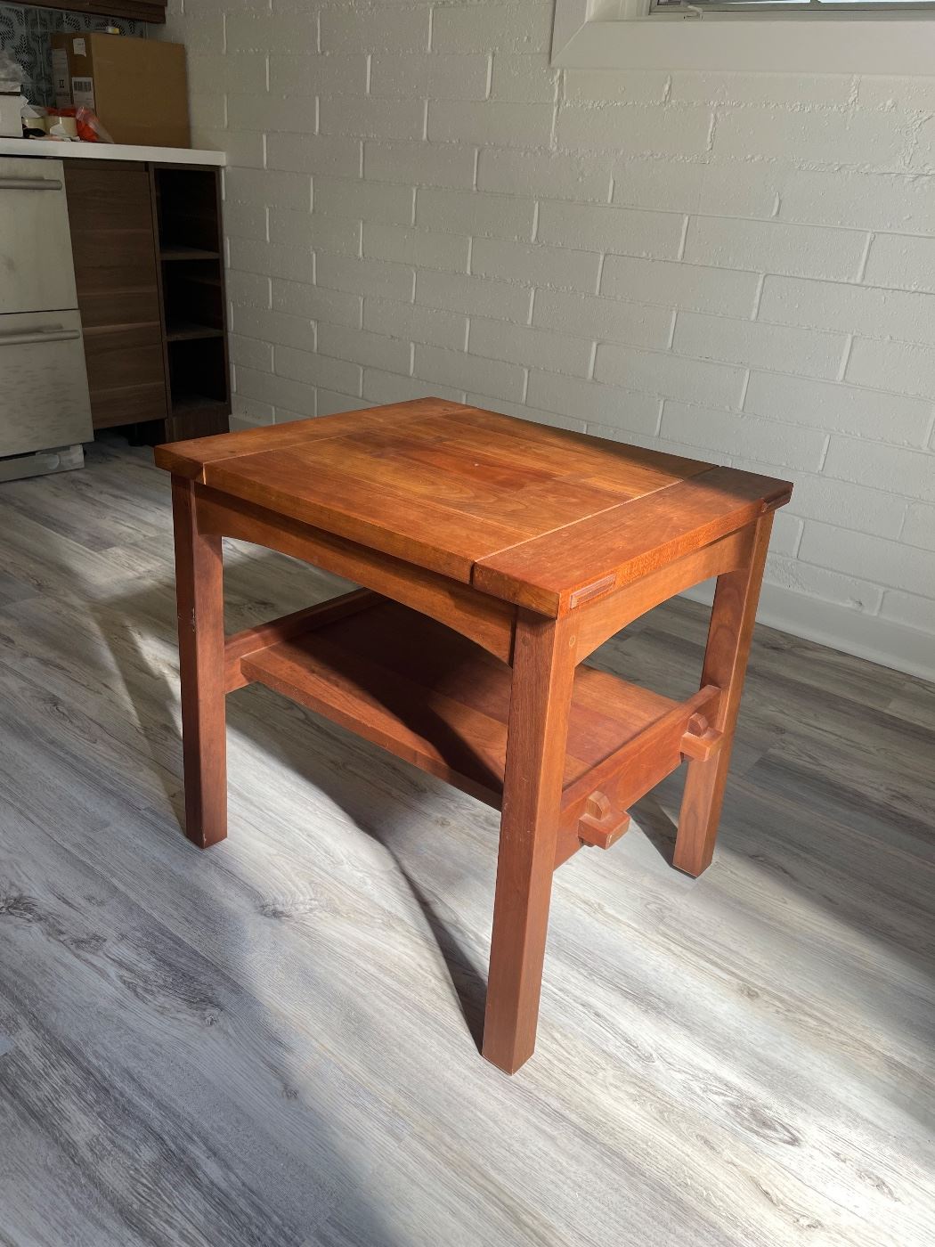 Gustav Stickley (1995) - Craftsman, refinished side-table $700 obo