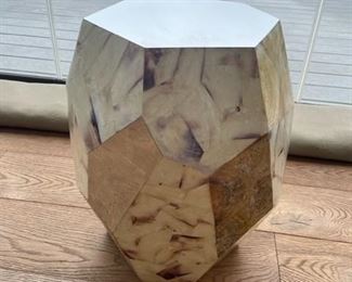 Shell side table $30