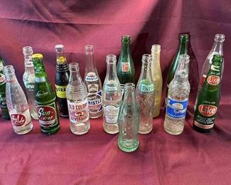 Vintage Pop Bottles 