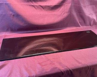 Smoke Colored Glass Shelves 