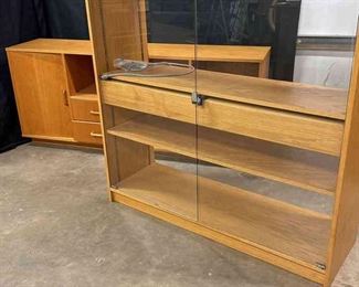 Two Piece Entertainment Center