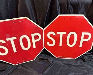 Two STOP Signs