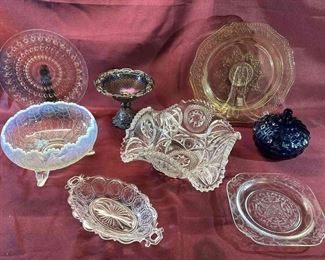 Variety Of Beautiful Glassware 