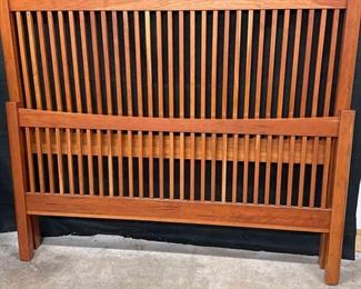 Nichols Stone Queen Bed. 