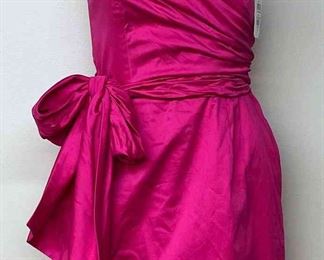 Pretty In Pink French Connection  Size 4  Strapless Mini Dress  Stretchy