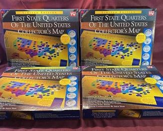 First State Quarters Collectors Map