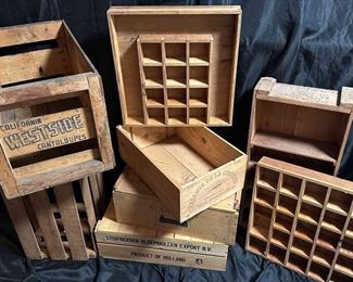 Fruit Crates, Wine Crates And More