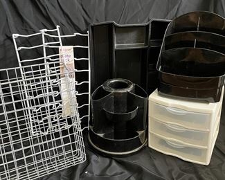 Large Lot Of Organizing Items 
