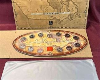 Canada 1999 First Series Of Millennium Coins