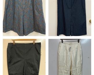 3 Pairs Of Ladies Dress Pants 1 Skirt