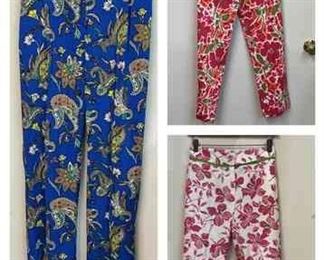 3 Pairs of Summery Ladies Pants Talbots, Chow Studio, Paraphrase