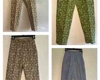 4 Pairs of Jr. Petit Vintage Pants with Matching Belt