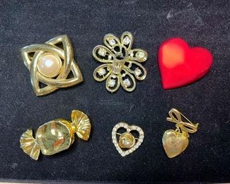 6 Lovely Brooches