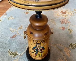 United Colonies 1776 Themed Stand/Ash Tray