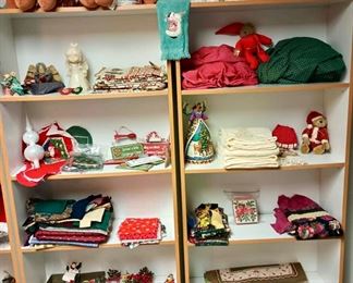 Christmas Decor, Tea Towels, Placemats