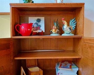 Ethan Allen Maple & Birch Dresser with Bookcase