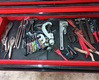 Assortment of Pliers, Wrenches