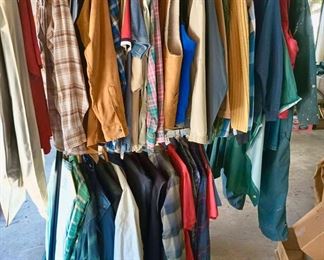 Assortment of Mens Clothing