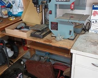 Delta 8" Bandsaw - 28-180, Delta 8” Drill Press 
