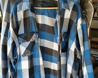 Five Brother Flannel Shirt - Size 4XL