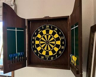 The Game Cock Dart Board