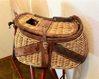 Fishing Wicker Creel