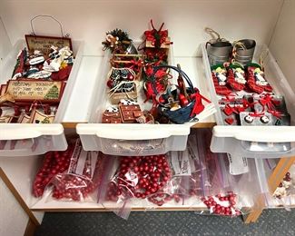 Assortment of Christmas Decor