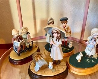 Jan Hagara Figurines - Kimmy, Alice & Andrew
