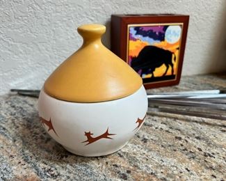 McCoy Pottery Dog Treat Jar