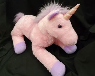 AURORA PINK CELESTIA UNICORN PLUSH STUFFED ANIMAL 27 INCH LONG